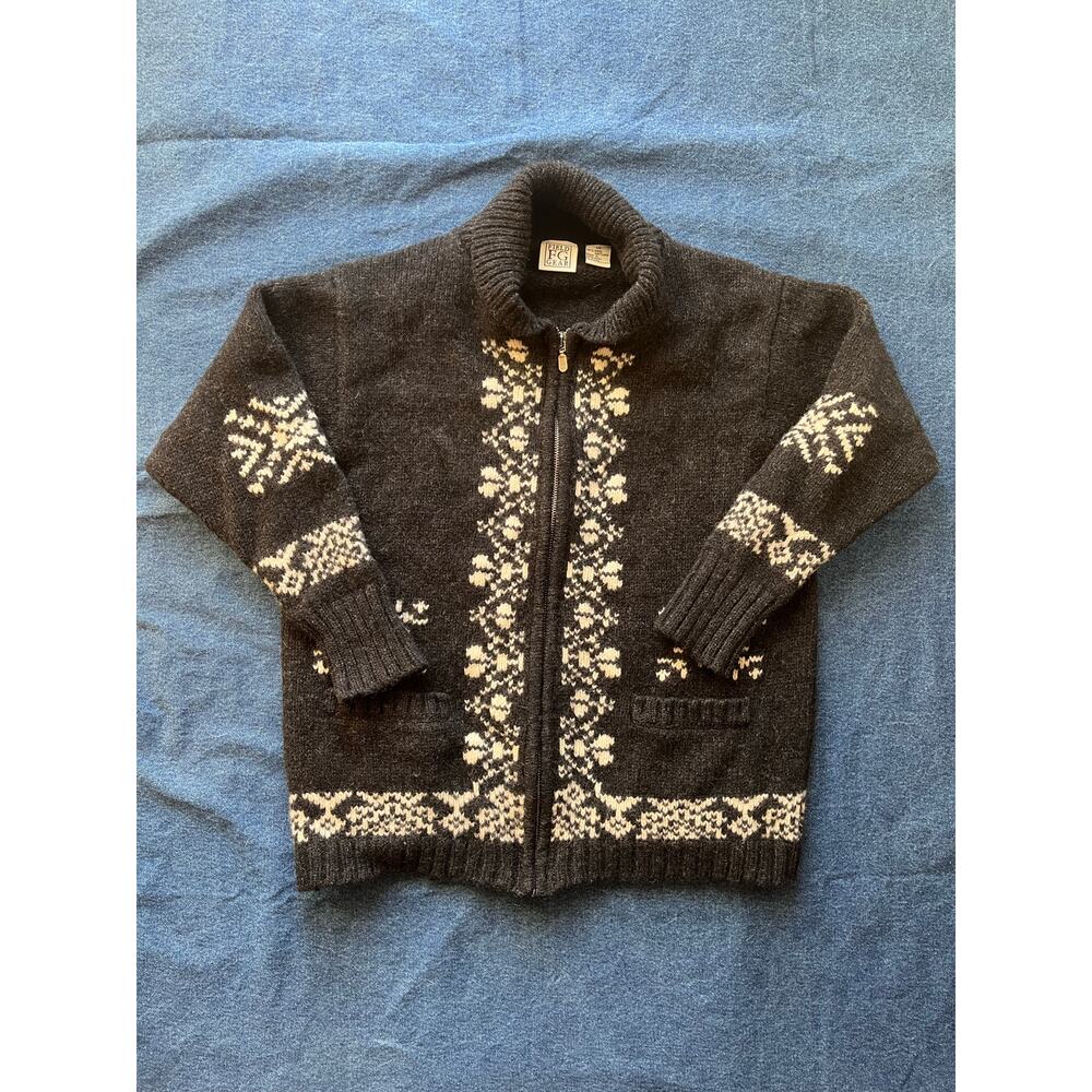 Field and Gear 100% Shetland Wool Norwegian Style Cardigan